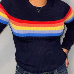 Rainbow sweater